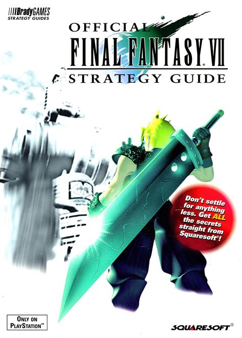 guide ff7|final fantasy 7 strategy guide.